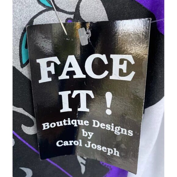 Vintage Dina Michaels Las Vegas Graphic White T-Shirt Carol Joseph Design Womens - Picture 16 of 16